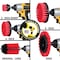 Drill Brush Power Scrubber By Useful Products 5 in W 7 in L Brush, Red R-S-E542J-QC-DB - alternate 5